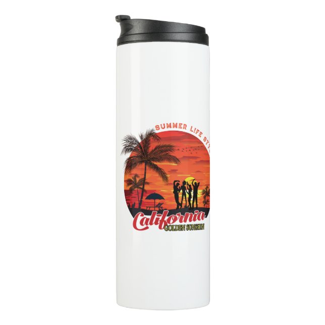 Garrafa Térmica Summer Life Style MUG (Rotação à direita)