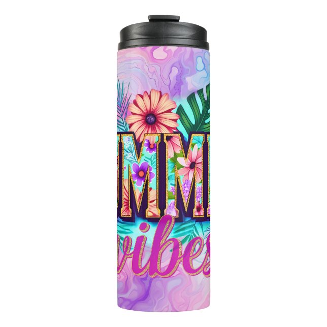 Garrafa Térmica Summer Vibes (Frente)