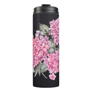 Garrafa Térmica Summer Watercolor Vintage Floral com Hyd Blooming