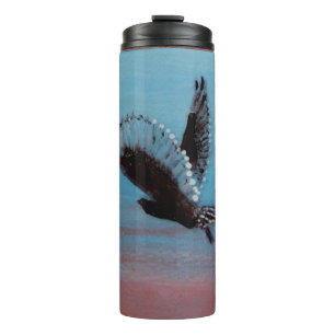 Garrafa Térmica Sunrise Owl Flying Bird
