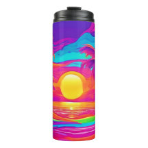 Sunset Azul e Laranja