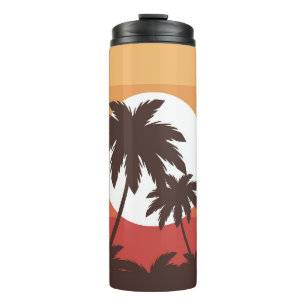 Garrafa Térmica Sunset Tropical Palm Beach