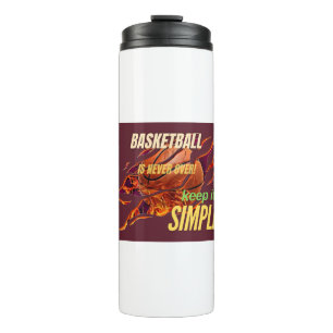Garrafa Térmica Suor de basquete