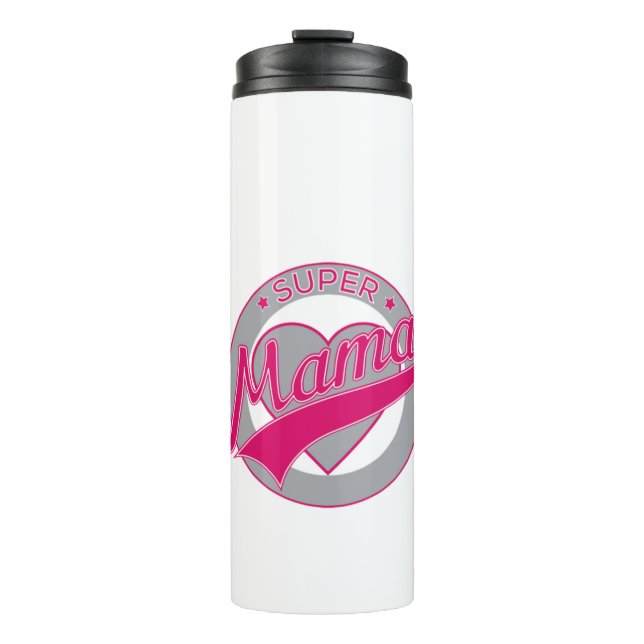 Garrafa Térmica Super mamã (Frente)