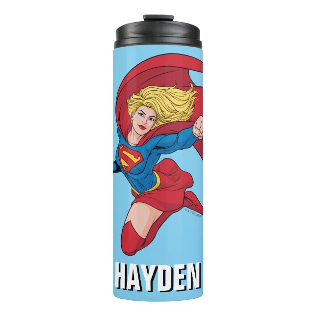 Garrafa Térmica Supergirl Stance Adorável (Frente)