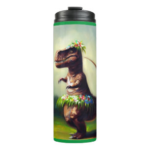 Garrafa Térmica T Rex Hula Dancer