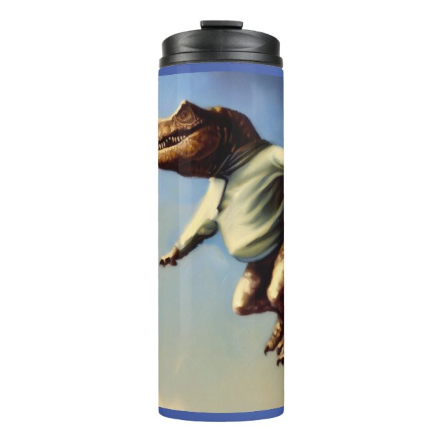 Garrafa Térmica T Rex Jumping (Frente)
