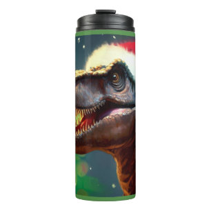 Garrafa Térmica T-Rex Natal 2