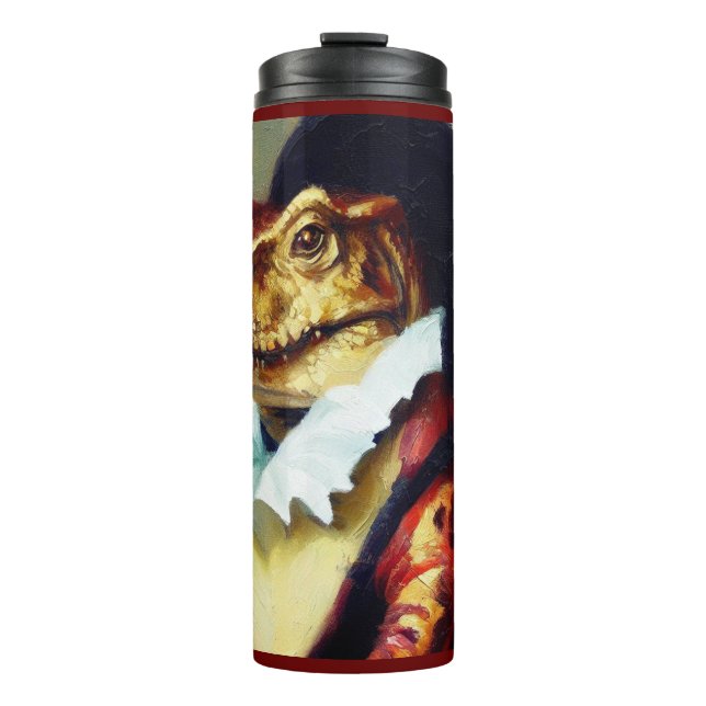 Garrafa Térmica T Rex Shakespeare (Frente)