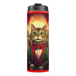 Garrafa Térmica Tabby Cat Choir