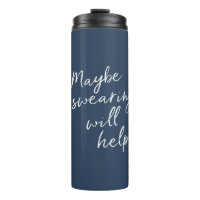 Talvez Jurar Ajude O Snarky Cheiroso A Dizer Texto