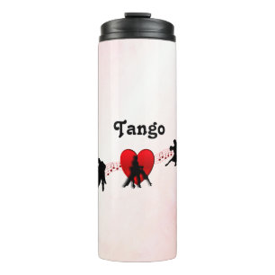 Garrafa Térmica Tango dança I Heart New Twist Design