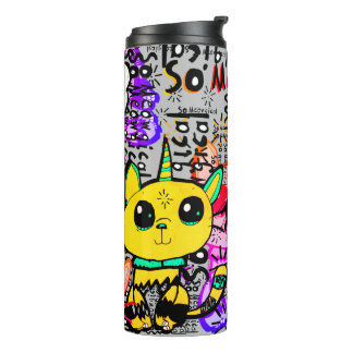 Garrafa Térmica Tão Meowgical Thermal Tumbler by Theo ・ Pense em O