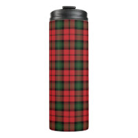 Tartan Clan Kerr - Xadrez Vermelho Verde - Verific