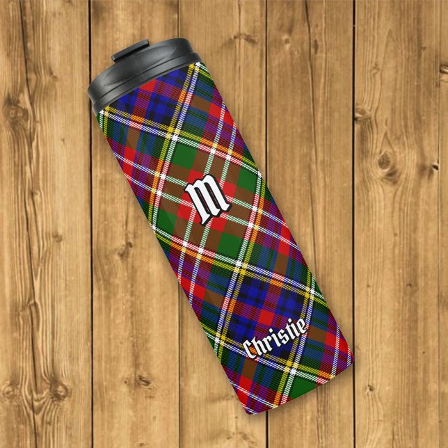 Garrafa Térmica Tartan do Clã Christie (Criador carregado)