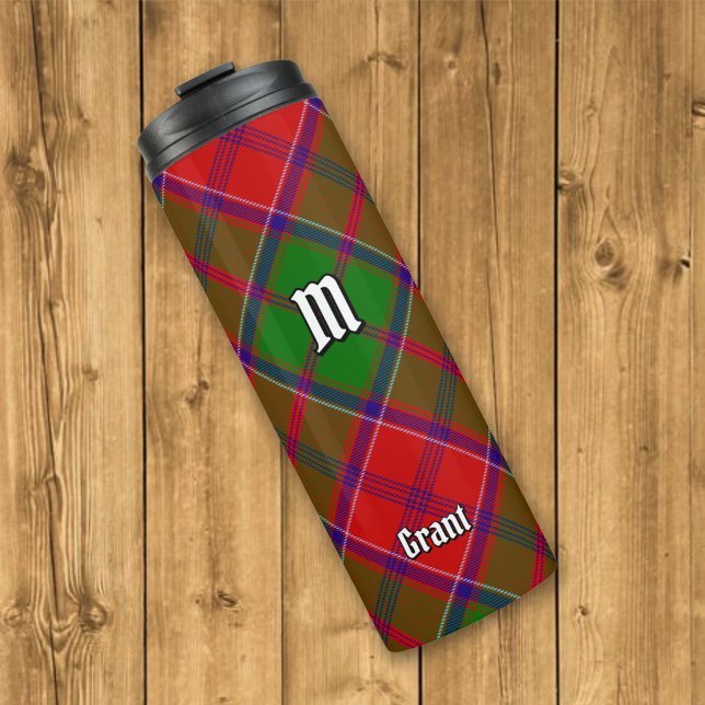 Garrafa Térmica Tartan do Clã Grant (Criador carregado)