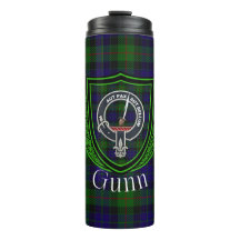 Tartan e Brasão do Clã Escocês Gunn