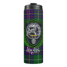 Tartan e Brasão do Clã Escocês Inglis