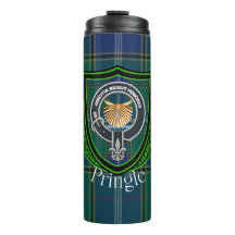 Tartan e Brasão do Clã Escocês Pringle