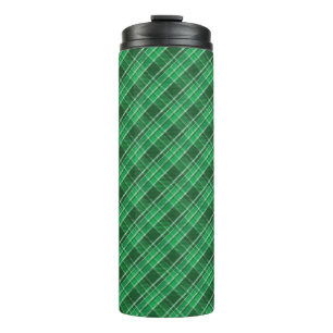 Garrafa Térmica Tartan Swahili - Padrão da Xadrez Verde - 88675