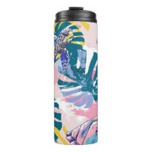 Tartarugas do mar tropical Tumbler térmico