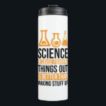 Garrafa Térmica Técnico de laboratório do Science Lab Scientist<br><div class="desc">Ciência Porque Descobrir As Coisas É Sempre Melhor Que Coisas De Fazer.</div>