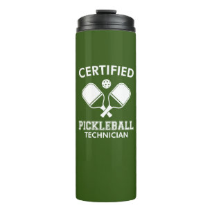 Garrafa Térmica Técnico de Pickleball Certificado