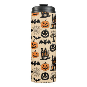 Garrafa Térmica Tema incrível de Halloween