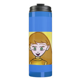 Garrafa Térmica Tema Térmico de Cartoon de Feliz de Animação da Po