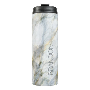 Garrafa Térmica Tendência Personalizada Textura de Pedra Marmortal