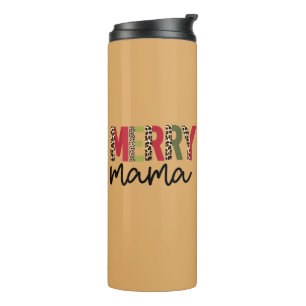 Garrafa Térmica Tendy "Mama Feliz" Natal