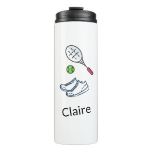 Garrafa Térmica Tênis personalizados - Conjunto de racks e esferas