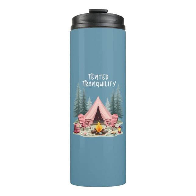 Garrafa Térmica Tent & Campfire (Frente)