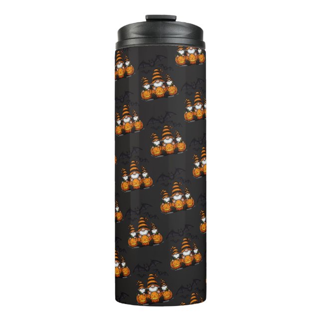 Garrafa Térmica Térmica Gnome de Halloween (Frente)