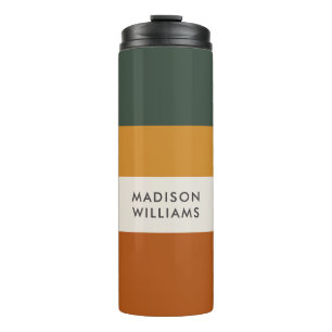 Garrafa Térmica Término de distribuição horizontal do bloco de cor