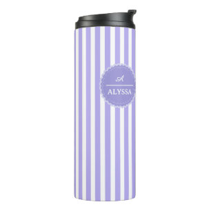 Garrafa Térmica Termo Personalizado com Nome Floral Personalizado