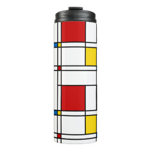 Garrafa Térmica Teste padrão de de Stijl