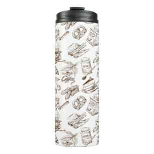 Garrafa Térmica Teste padrão de papel