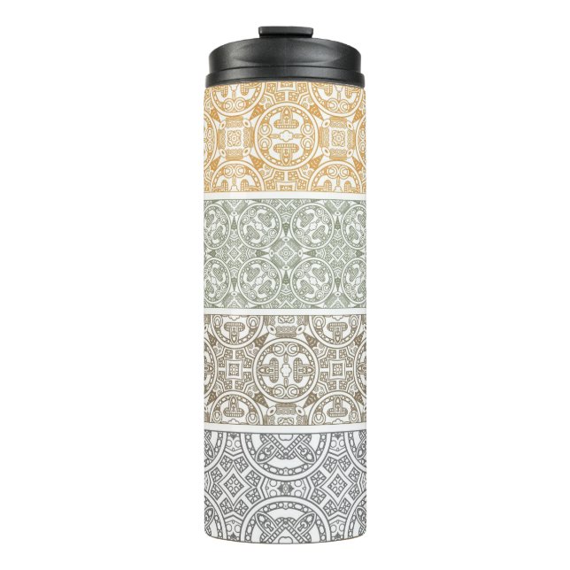 Garrafa Térmica Teste padrão decorativo (Frente)