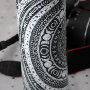 Garrafa Térmica Testemunha de Lua Tripla de Mandala