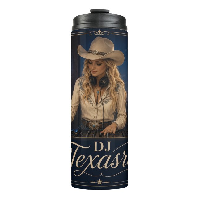 Garrafa Térmica texasrose (Frente)