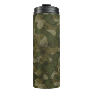 Garrafa Térmica Textura Camuflada