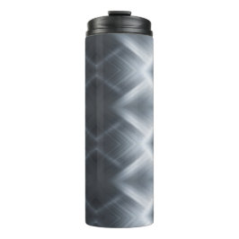 Garrafa Térmica Textura de macro de alumínio escovado