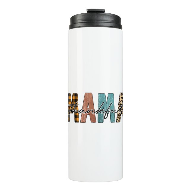 Garrafa Térmica Thankful Mama (Frente)
