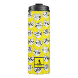 Garrafa Térmica The Cadstudios Yellow