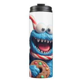 Garrafa Térmica The Gingerbread Monster | Funny Christmas Art