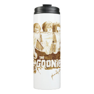 Garrafa Térmica The Goonies Pirate Ship Watercolor Graphic