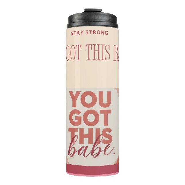 Garrafa Térmica Thermal Tumbler (Frente)