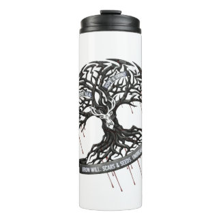 Garrafa Térmica Thermal Tumbler Strength Through Pain motivation 