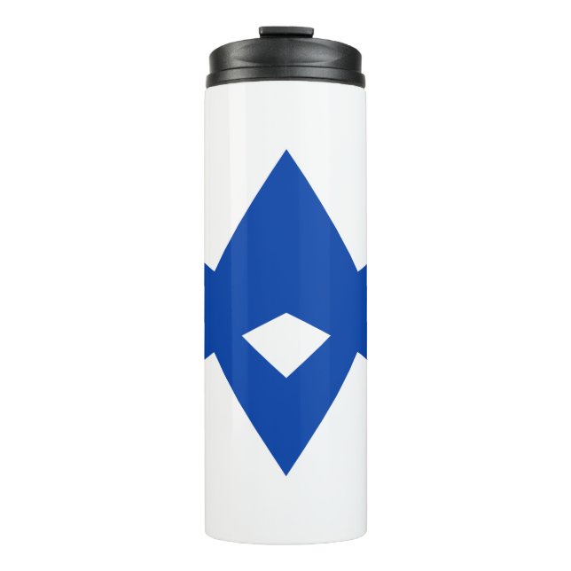 Garrafa Térmica Thermal Tumbler with flag of Toyota City, Japan (Frente)